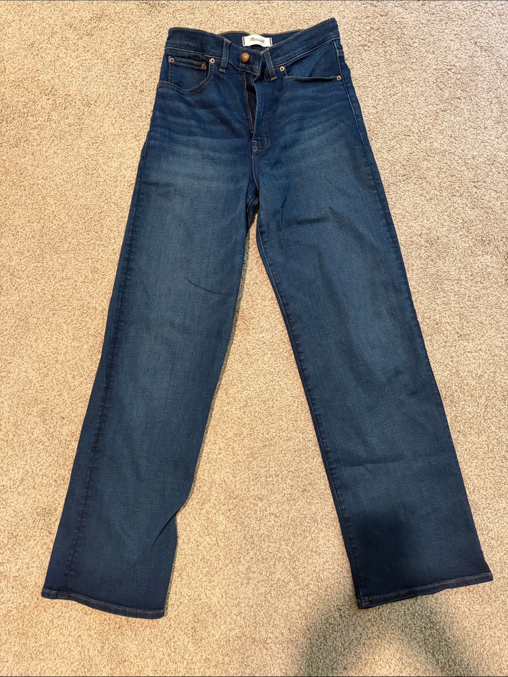 Madewell The Perfect Vintage Wide Leg Jeans